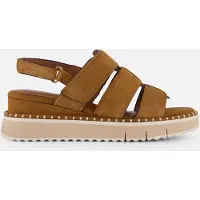 Tamaris , sandales compensées pour femmes, modèle 32313931363138, couleur marron, taille 40 EU