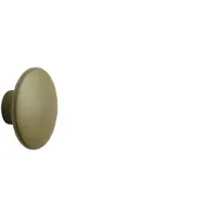 Muuto Dots Wood Lot de Hooks Brown Green | Ø 6.5 cm