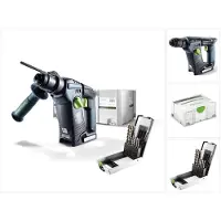 Festool BHC 18 Li-Basic Cordless Impact Drill 18V ( 574723 ) 25Nm Brushless Solo in Systainer set + 7-piece drill set - sans batterie, sans chargeur