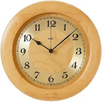 AMS Horloge murale radio, mouvement radio, D28x5cm, 5809/16