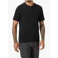 Helly Hansen Durawool Short Sleeve Base Layer Noir L Homme