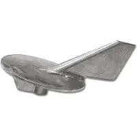 Tecnoseal Yamaha 60-90 Ps Anode de gouvernail Taille unique