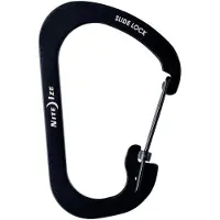 Niteize Mousqueton Slidelock Carabiner #6 - Noir