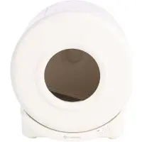 Flamingo Atlas Automatic Cat Litter Box Argenté