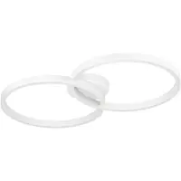 Eglo LED Plafonnier Amandolo blanc 67,5 x 38 cm