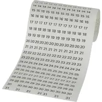 Franken Bande de date DS1203A pour JetKalender JK1203