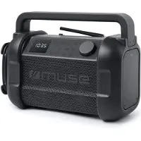 Muse | M-928 FB | Haut-parleur radio | Etanche | Bluetooth | Noir | Connexion sans fil