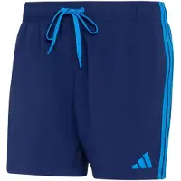 Adidas Maillot de bain de sport '3-Stripes Swim' azur / bleu foncé