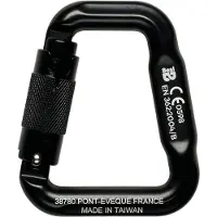 BEAL Flat Link Snap Hook Noir