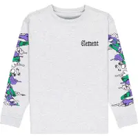 Element Rolling Dead Long Sleeve T-shirt Gris 14 Years Garçon