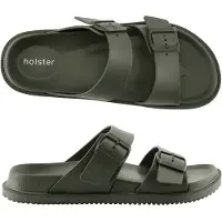 Holster Sandales pour femmes Holster Soleseeker, en matériau vegan, couleur kaki, taille 38
