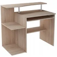 Matkam Bureau d'ordinateur B1 SONOMA CHÊNE 100 cm