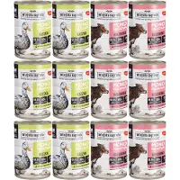 Wiejska zagroda Aliment humide mono-protéique au canard pour chats, 6 x 400 g