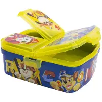 Stor Boîte à goûter XL pour enfants avec 3 compartiments et un design sympa