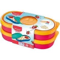 Maped Boîte À Goûter Kids Concept, Set De 2, Rose