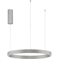 Lyora Suspension design Elowen gris argenté Ø 60cm
