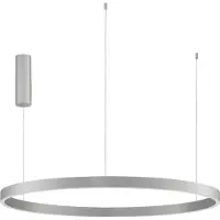 Lyora Suspension design Elowen gris argenté Ø 98cm
