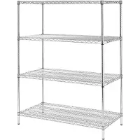 Vogue Étagère de rangement en fil d'acier avec étagères réglables 1525 x 1840 x 610 mm