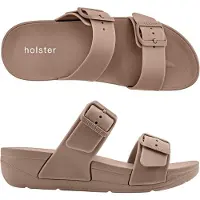 Original Brands Sandales veganes Holster Skyhigh pour femmes, couleur marron, taille 36