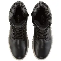 Tom Tailor Bottines à lacets noir