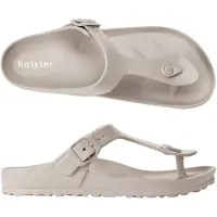 Original Brands Holster, sandales d'été "Coastal Slide" pour femmes, couleur marron, taille 43