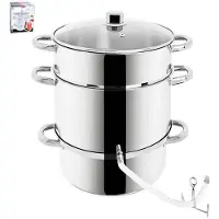 B2X Centrifugeuse pour extraire le jus Centrifugeuse à vapeur adaptée à l'induction 8l