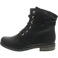 Rieker Bottines à lacets noir