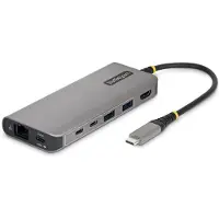 StarTech.com .com Adaptateur Multiport USB-C vers HDMI avec Recharge PD 140W, 4K 60Hz, Hub USB 5 Ports à 5 Gbps, GbE, Mini Dock Type-C pour MacBook / Dell / ThinkPad / HP