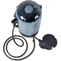 Nemo - Douche de camping à pression - Helio LX Pressure Shower Black/Apple Green - Noir