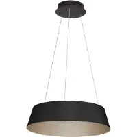 Lyora Suspension Alba noir Ø 54cm