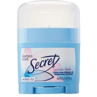Secret Déodorant Anti-Transpirant Invisible Solide, Fraîcheur Poudrée 14 g - Lot de 2
