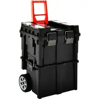 vidaXL Organisateur d'outils Trolley avec poignée 45x36x90 cm