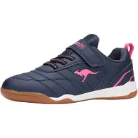 Kangaroos K-Ridyard : Chaussures de sport pour enfants, chaussures d'intérieur, chaussures d'escalade, couleur bleue, pour le quotidien