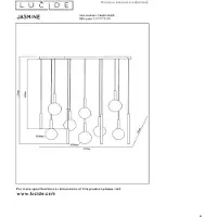 Lucide JASMINE - Suspension lumineuse