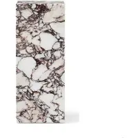 Audo Copenhagen Plinth Pedestal Table Grey Galaxy Marble