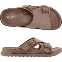 Original Brands Holster Chill : pantoufles veganes pour femmes, couleur naturelle, taille 37