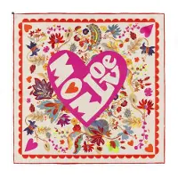 Codello Foulard 'LOVE MOM' rouge