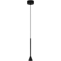 Nova Luce Suspension Net Simple, Noir