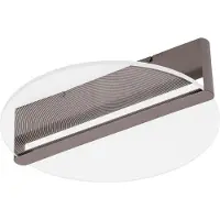 Lyora Plafonnier élégant Noah Ø 42cm marron café