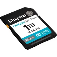 Kingston Technology 1 To SDXC Canvas Go Plus Gen4 200 Mo/s C10 UHS-I U3 V30