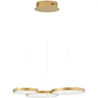 Nova Luce Suspension moderne Magnus Or 55cm