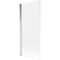 Mexen Mist Paroi pliante pour baignoire à 1 vantail 80 x 150 cm, transparent, chrome - 8A9-080-001-01-00