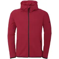 Uhlsport Sweat à capuche Id Hommes - Bordeaux / Noir