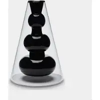 Tom Dixon Bump Vase Conique Black