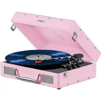 Mixx Revival 55 Stereo Vinyl Record Deck rose (Manuel), Platine, Pink
