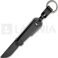 Flytanium Couteau pliant Minim - Keychain Folder - Black DLC
