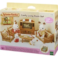 Sylvanian Families Figurines miniatures - - 5339 - La pièce à vivre - Meubles et accessoires pour enfants