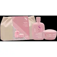 Alfaparf Milano Semi di Lino Moisture Duo Kit coffret cadeau pour cheveux secs