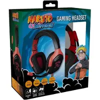 Konix Casque Naruto - noir (Filaire), Casque gaming, Rouge, Noir, Multicolore