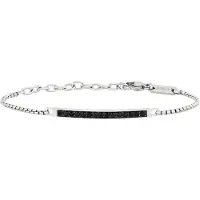 Breil Bracelet noir / argent